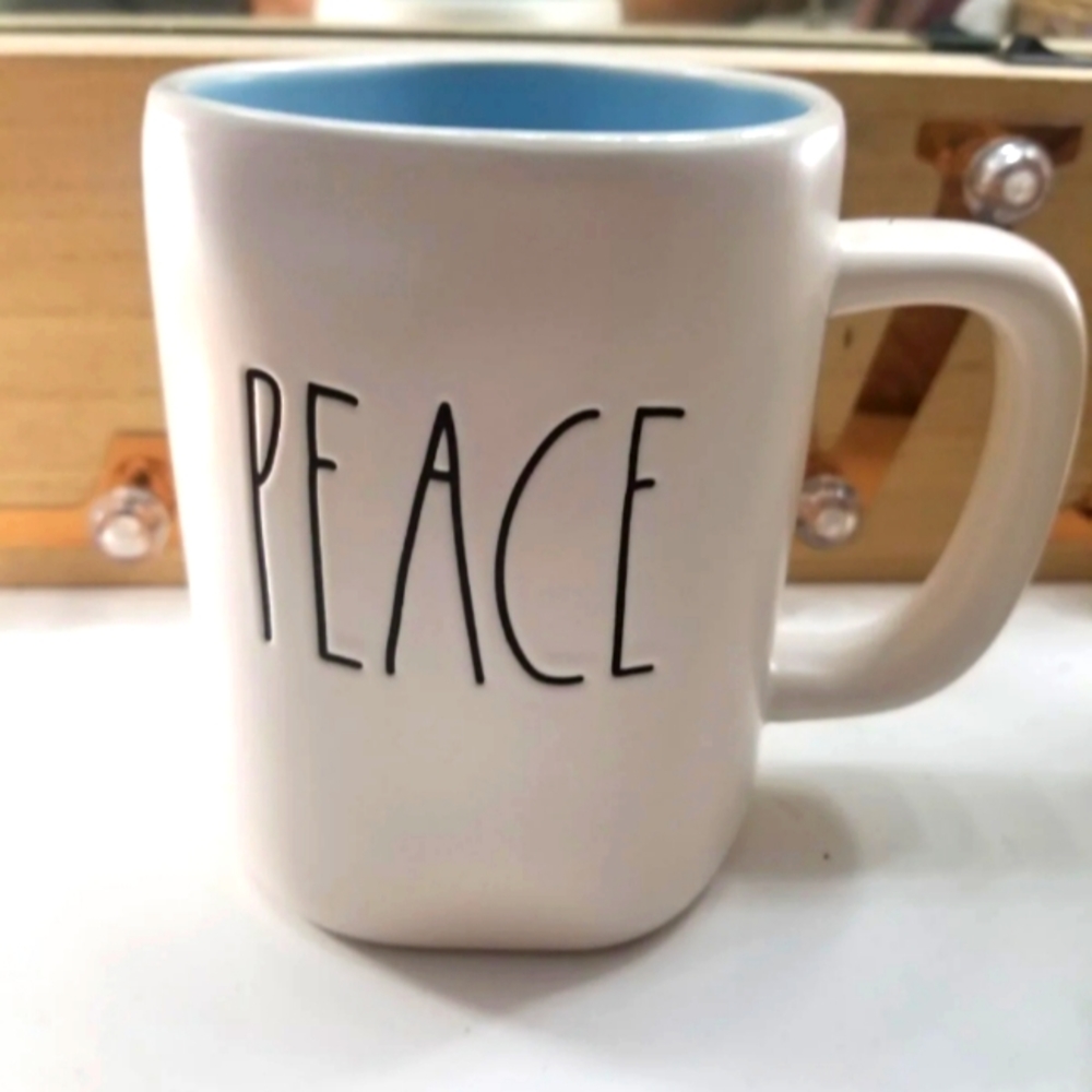 Rae Dunn peace mug